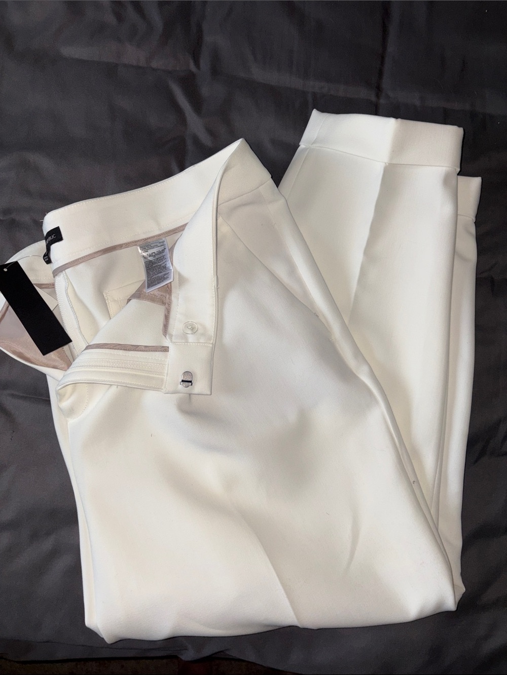 Banana Republic White Dress Pants